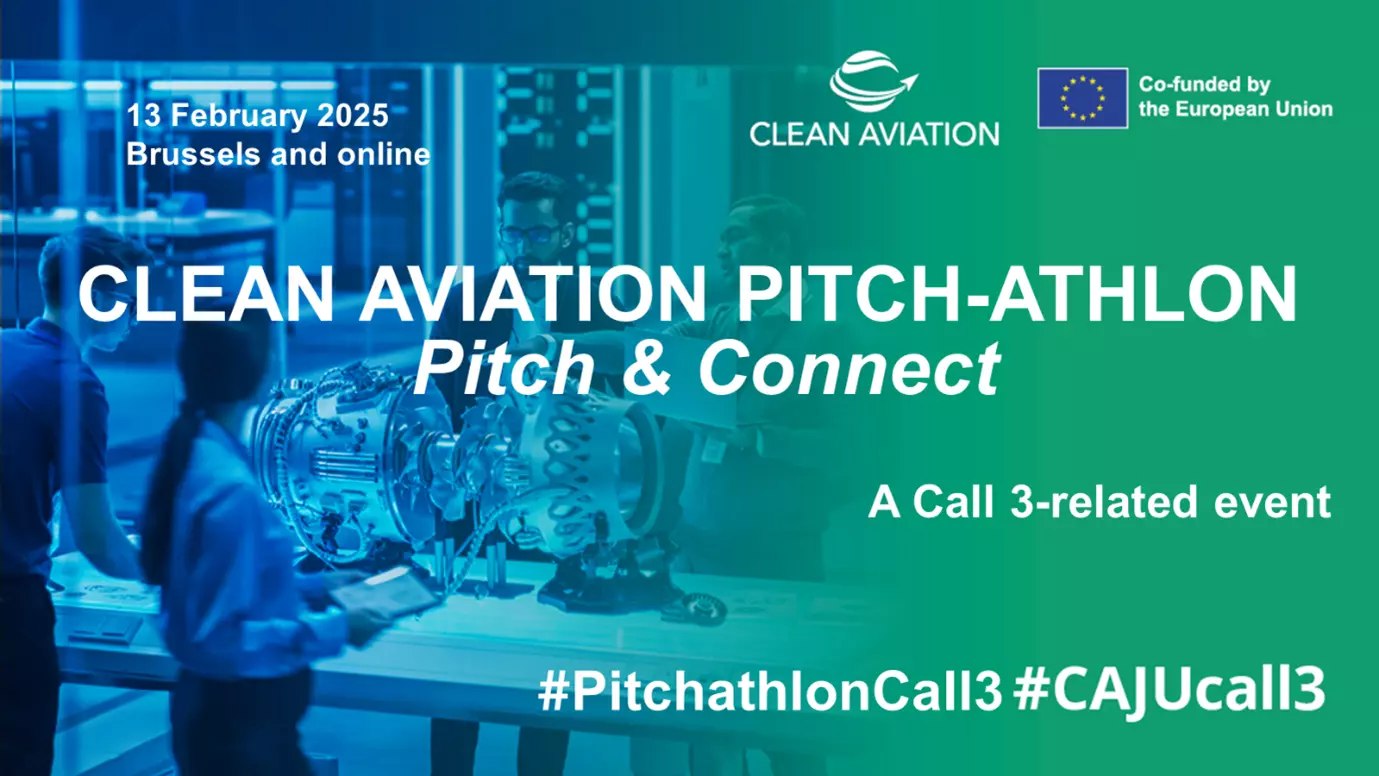 NCP_WIDERA.NET-ის სამოგზაურო გრანტი Clean Aviation PITCH-ATHLON: Pitch & Connect-ზე დასასწრებად