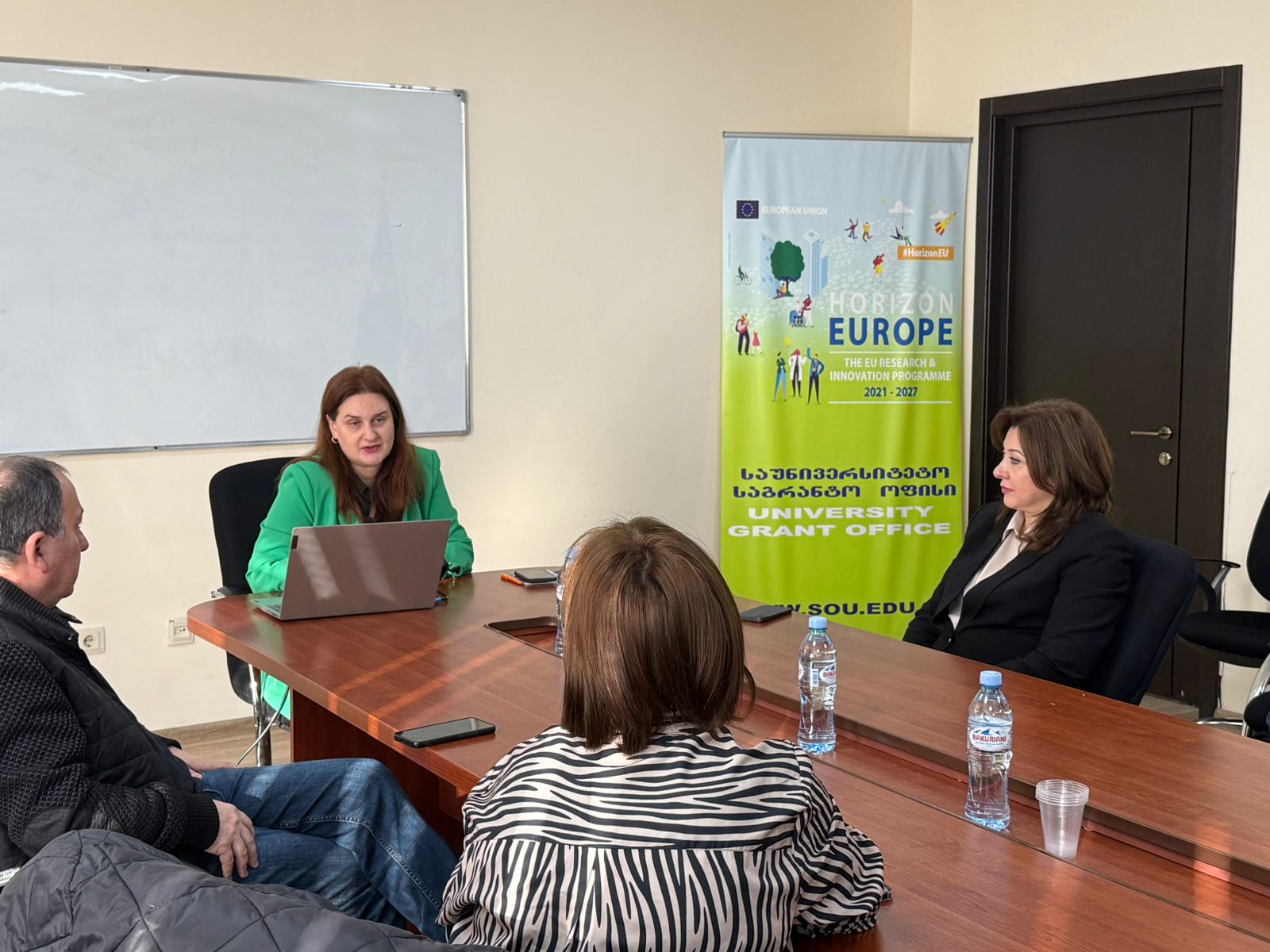 "Horizon Europe" Information Session for Doctoral Students at Sokhumi State University 