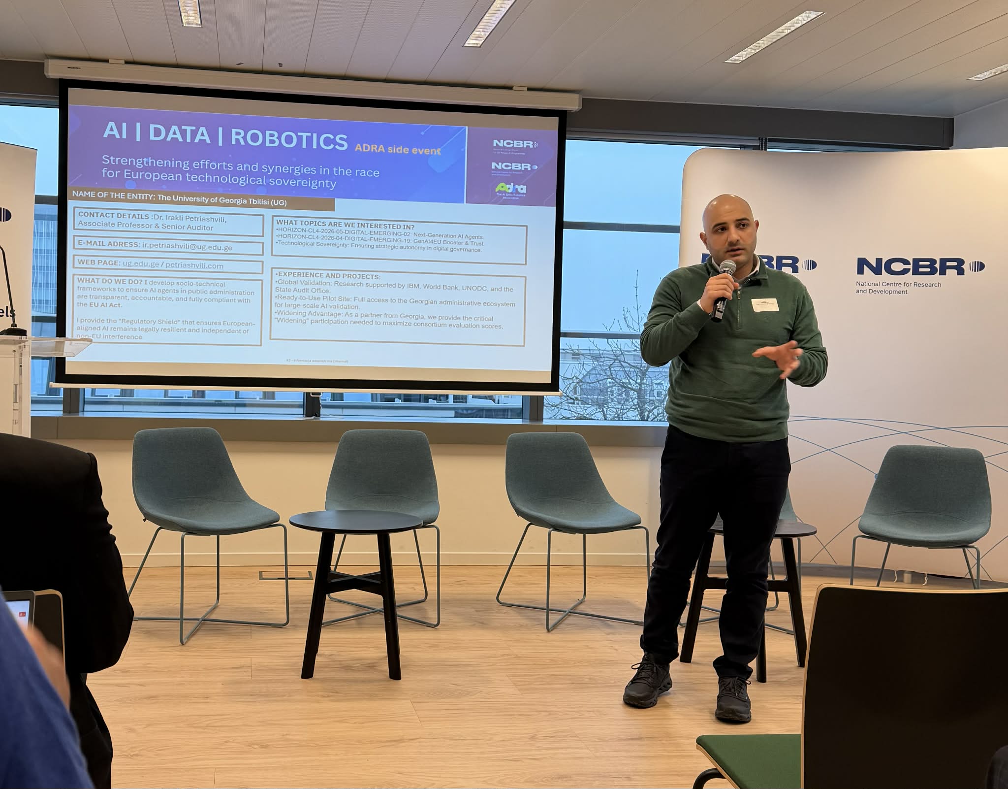 AI - Data – Robotics: Brokerage Event 2026 - ირაკლი პეტრიაშვილი