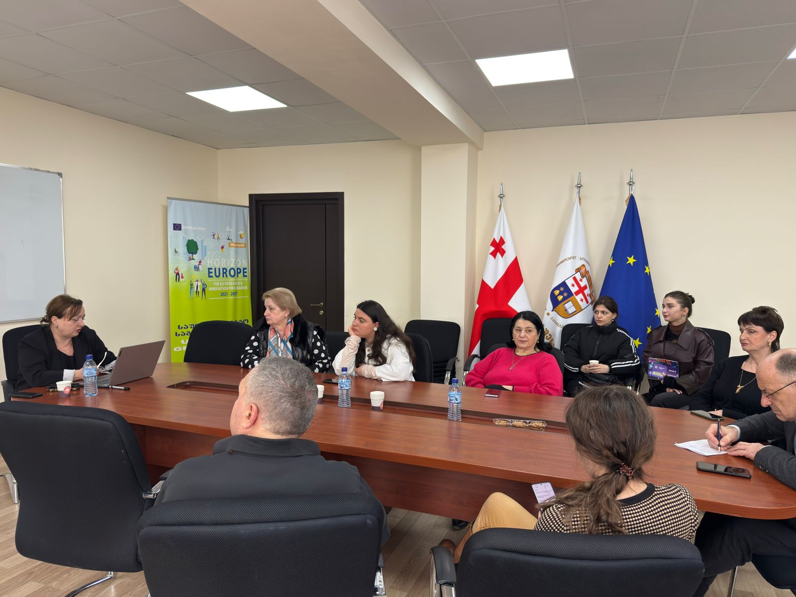 "ჰორიზონტი ევროპას" საინფორმაციო დღე სოხუმის სახელმწიფო უნივერსიტეტში