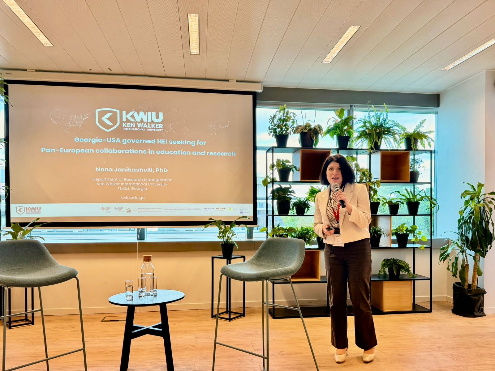 საშუამავლო ღონისძიება: „From Ideas to Impact: Emerging Health Technologies in Action" - ნონა ჯანიკაშვილი